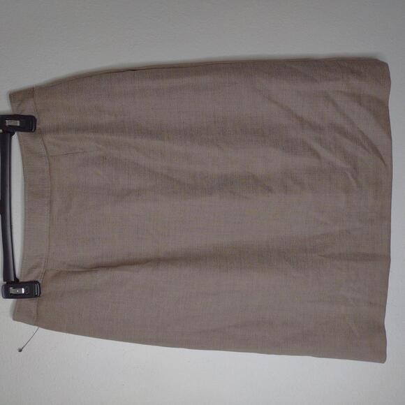 Brooks Brothers Women's Brown Skirt Size 8 - Picture 4 of 6